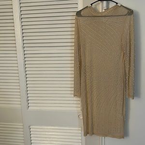 Sexy pearl birthday dress